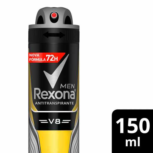 Desodorante Rexona Men V8 Aerosol 150ml