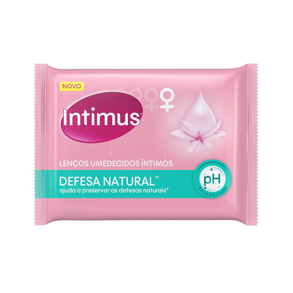 Lenços Umedecidos Intimus 16 Unidades