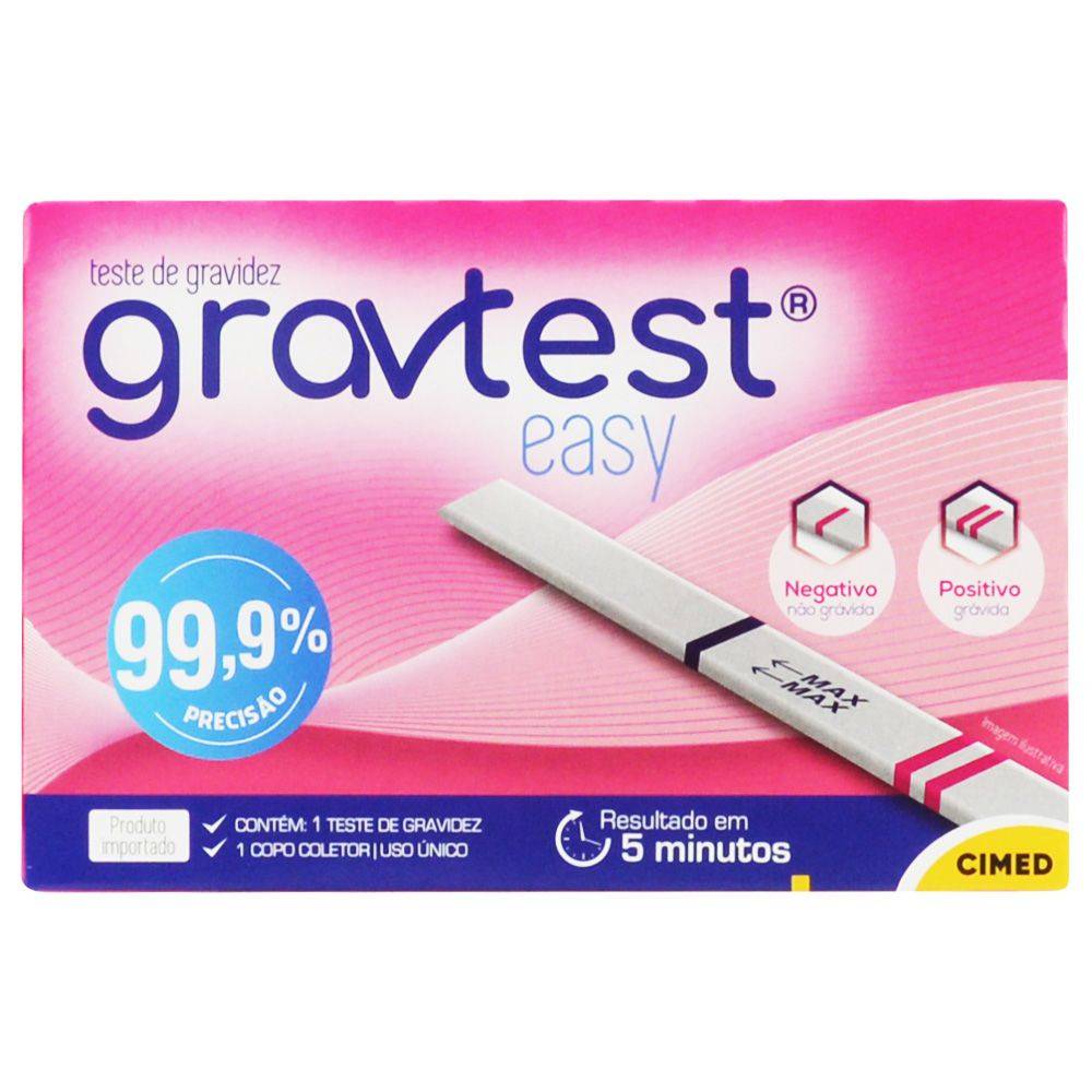 Teste de Gravidez Gravtest Easy