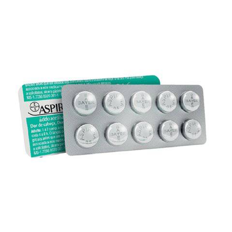 Aspirina Adulto 10 Comprimidos