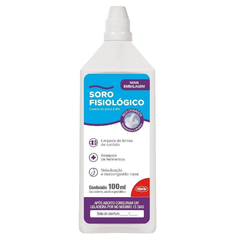 Soro Fisiológico ADV 0,9% 100ml