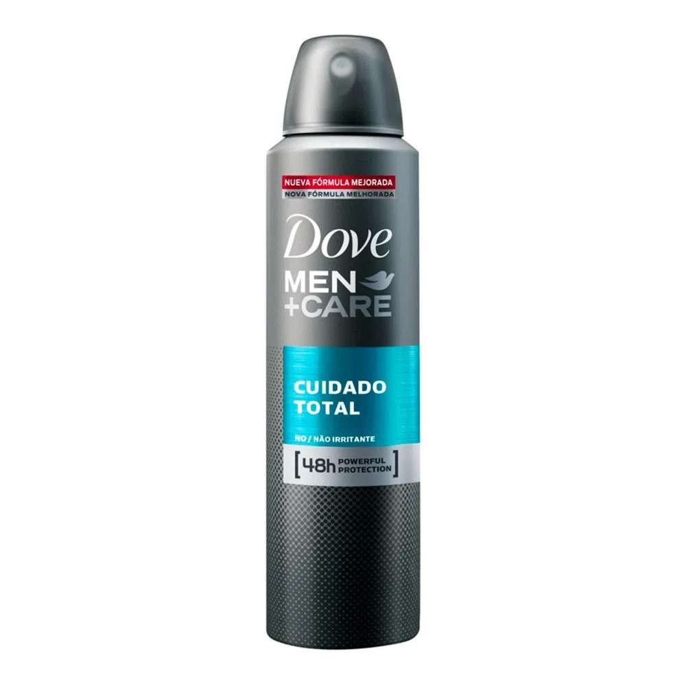 Desodorante Dove Men Care Cuidado Total Aerosol 150ml
