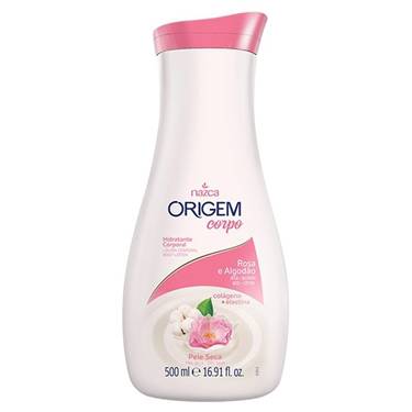 Loção Hidratante Origem 500ml Rosa Algodão