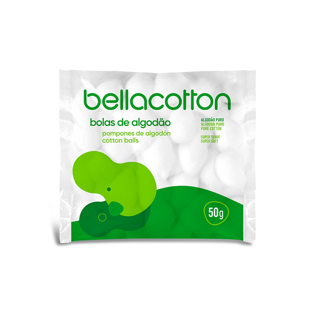 Algodão Em Bolas Bellacotton 50g