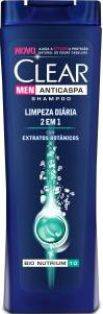 Shampoo Clear Men 400ml 2 em 1 Limpeza Diaria
