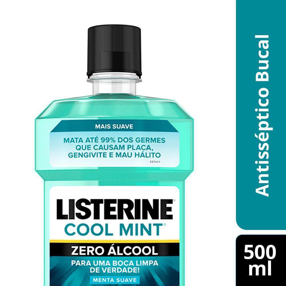 Enxaguante Bucal Listerine Cool Mint Zero 500ml