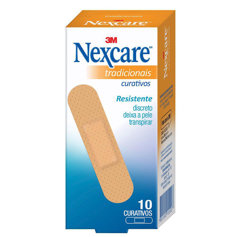Curativos Nexcare Tradicionais 10 Unidades