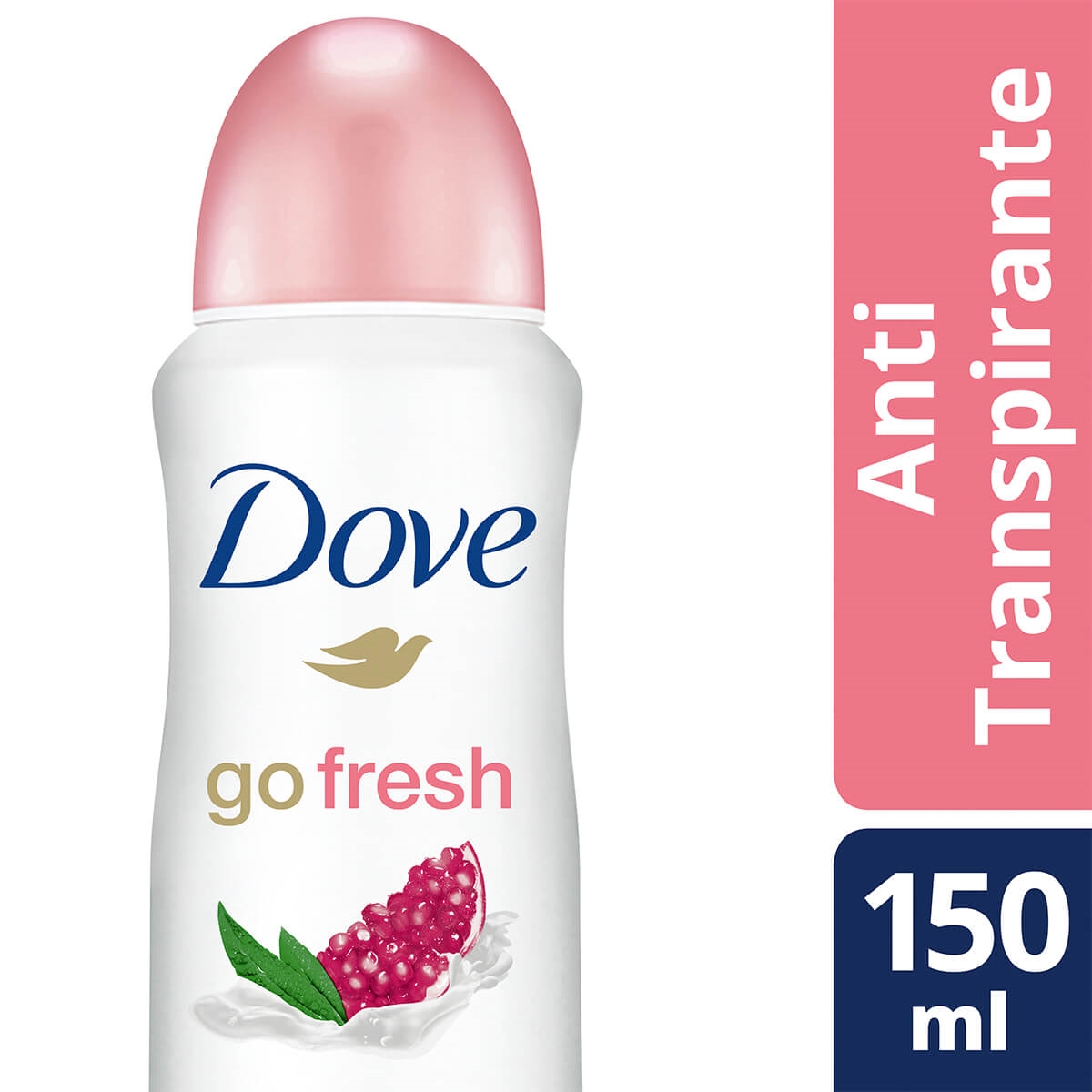 Desodorante Dove Aerosol Go Fresh Romã E Verbena 150ml