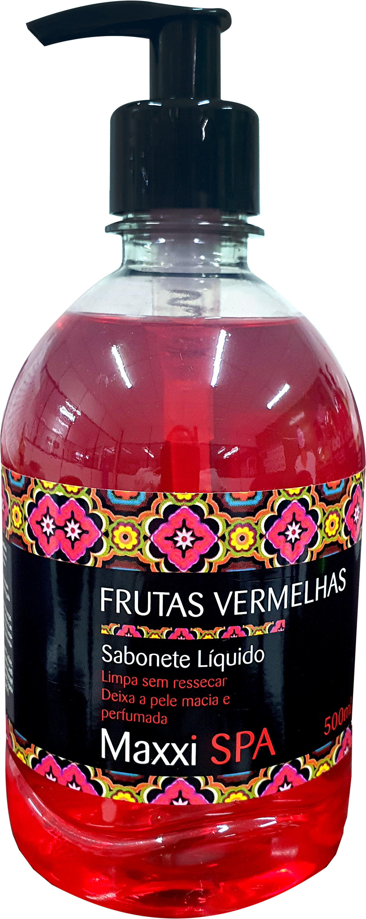 Sabonete Líquido Maxxi Spa Frutas Vermelhas 500ml