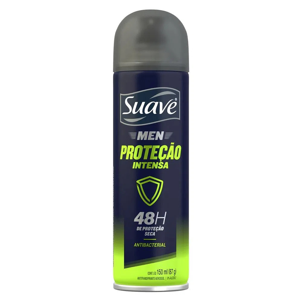 Desodorante Suave Men Intense Protect Aerosol 150ml