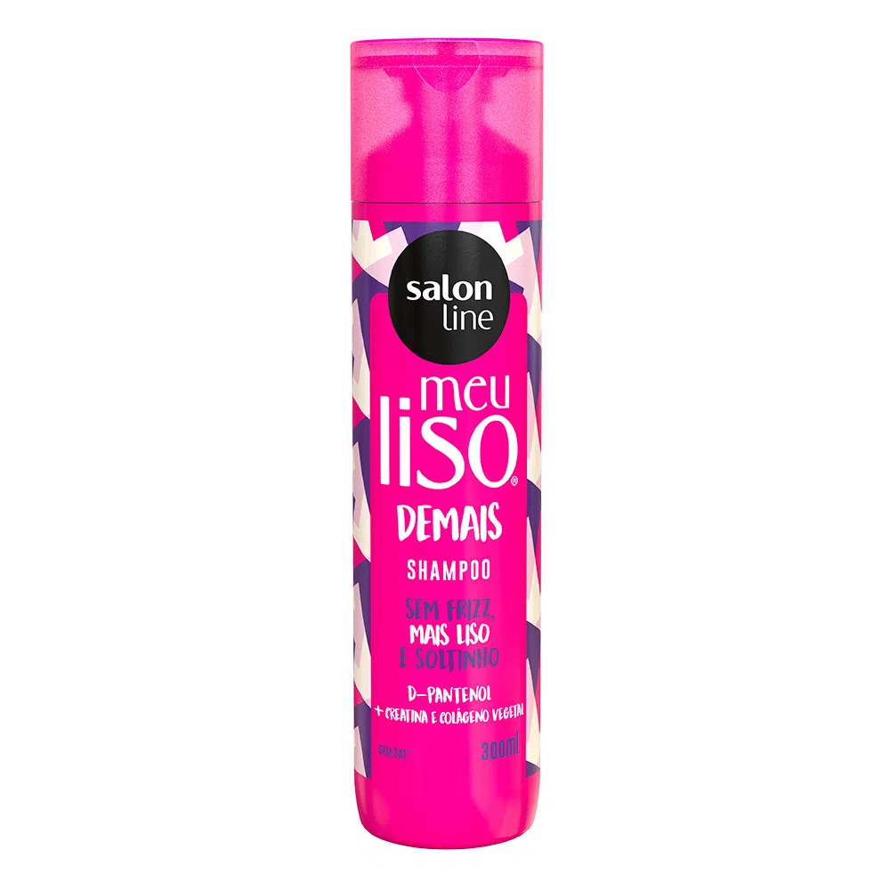 Shampoo Salon Line Meu Liso Desmaia 300ml