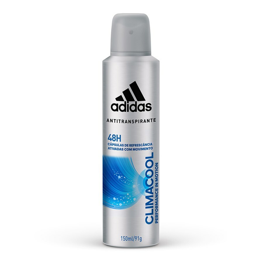Desodorante Adidas Masculino Climacool Aerosol 150ml