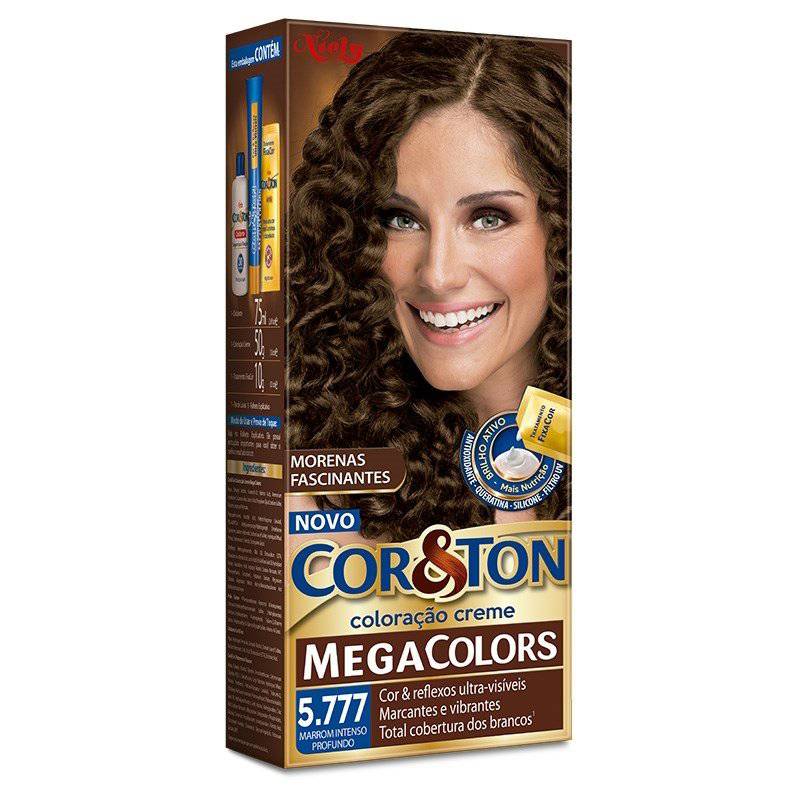 Tintura Cor&Ton Mega Colors 5.777 Marrom Profundo