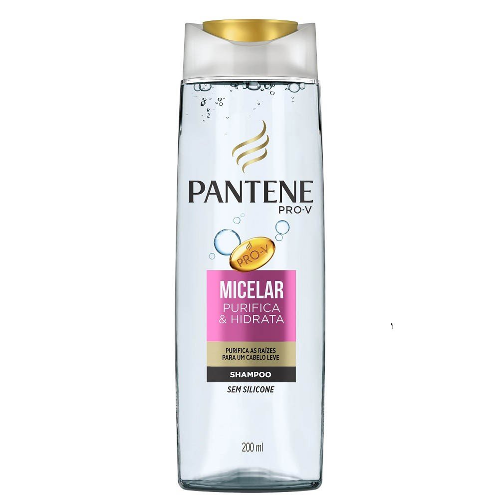 Shampoo Pantene Micelar Purifica & Hidrata 200ml