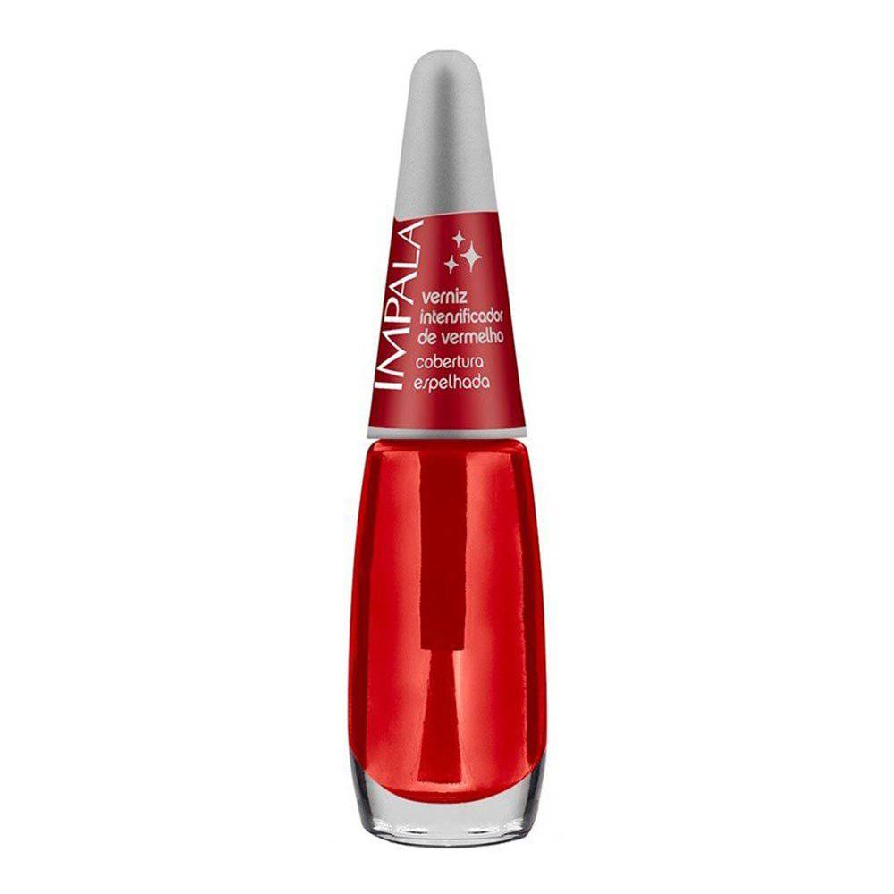 Esmalte Impala Verniz Intensifica Vermelho