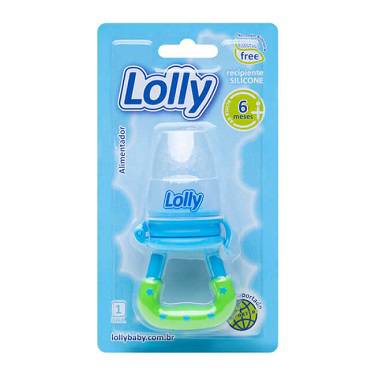 Alimentador Infantil Lolly Silicone Azul
