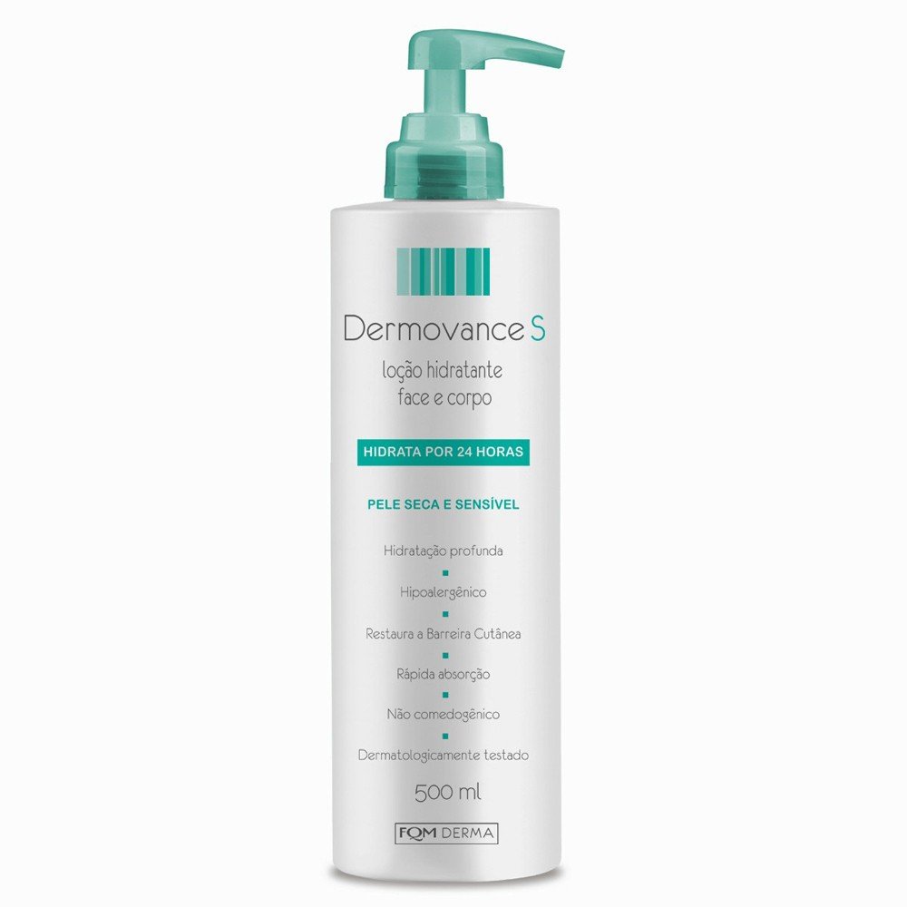 Loção Hidratante Face e Corpo Dermovance S 500ml