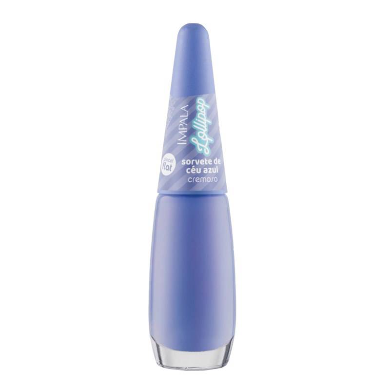Esmalte Impala Cremoso Lollipop Sorvete de Céu Azul