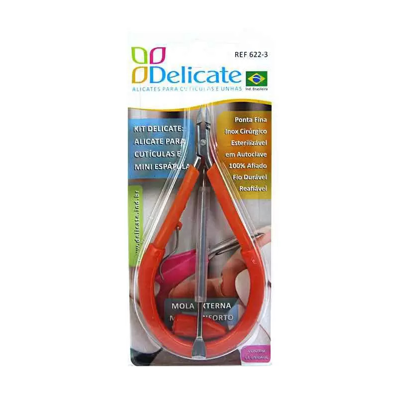 Kit Alicate Delicate + Espátula