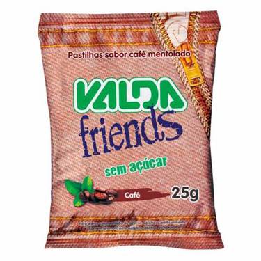 Valda Pastilha Friends 25g Café