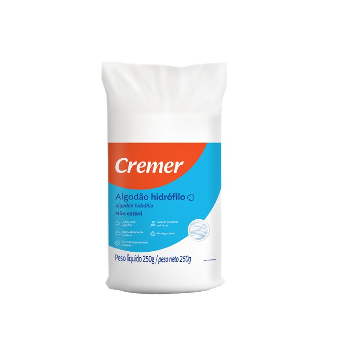 Algodão Em Rolo Cremer 250g