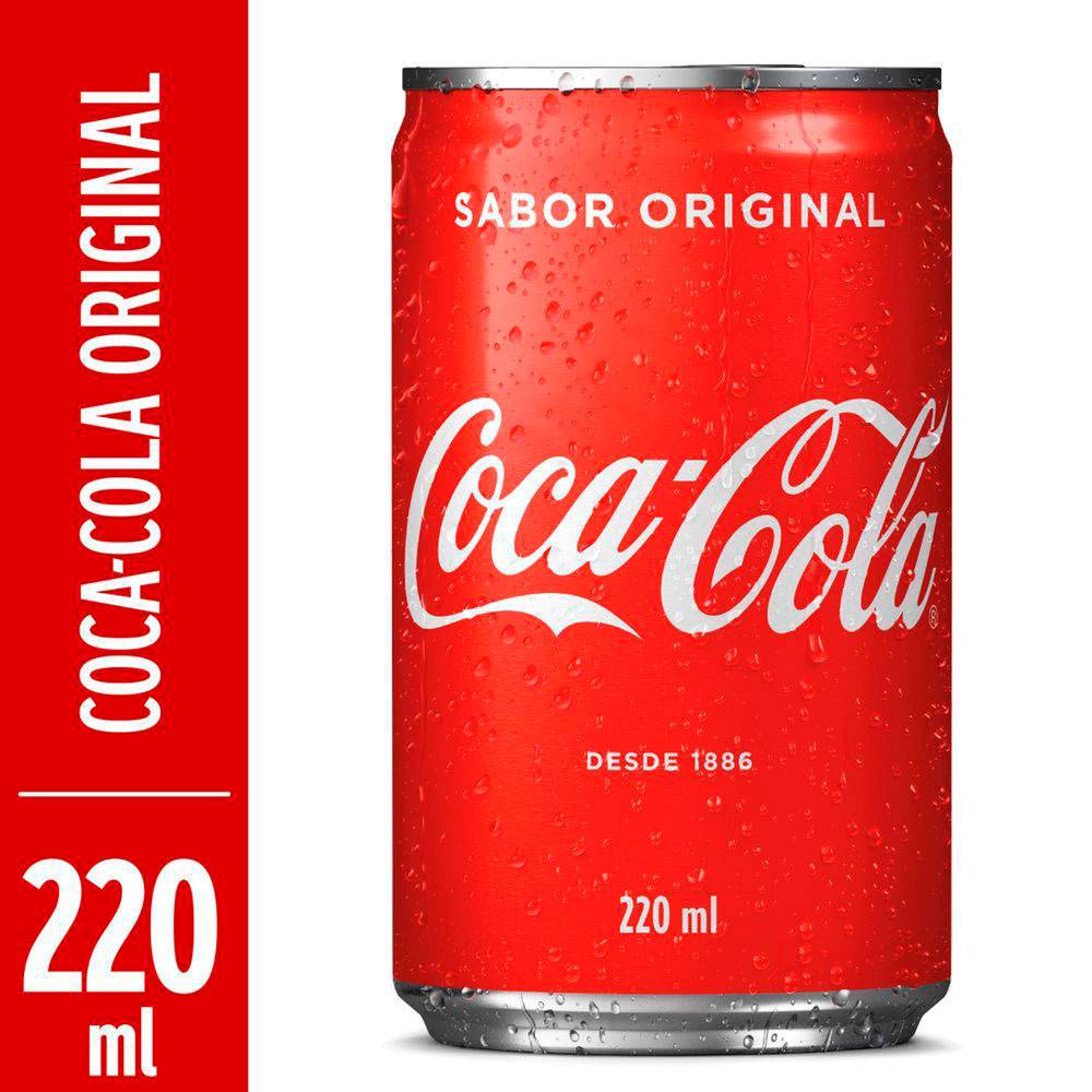 Refrigerante Coca Cola Lata 220ml