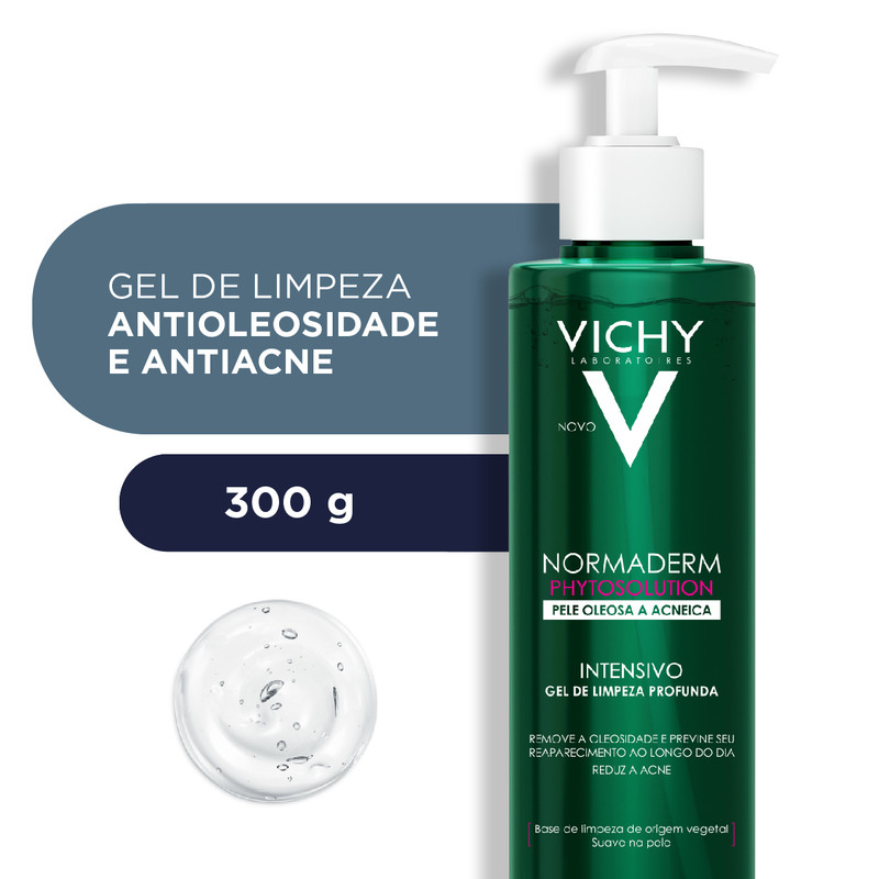 Gel De Limpeza Facial Profunda Antioleosidade Vichy Normaderm 300g