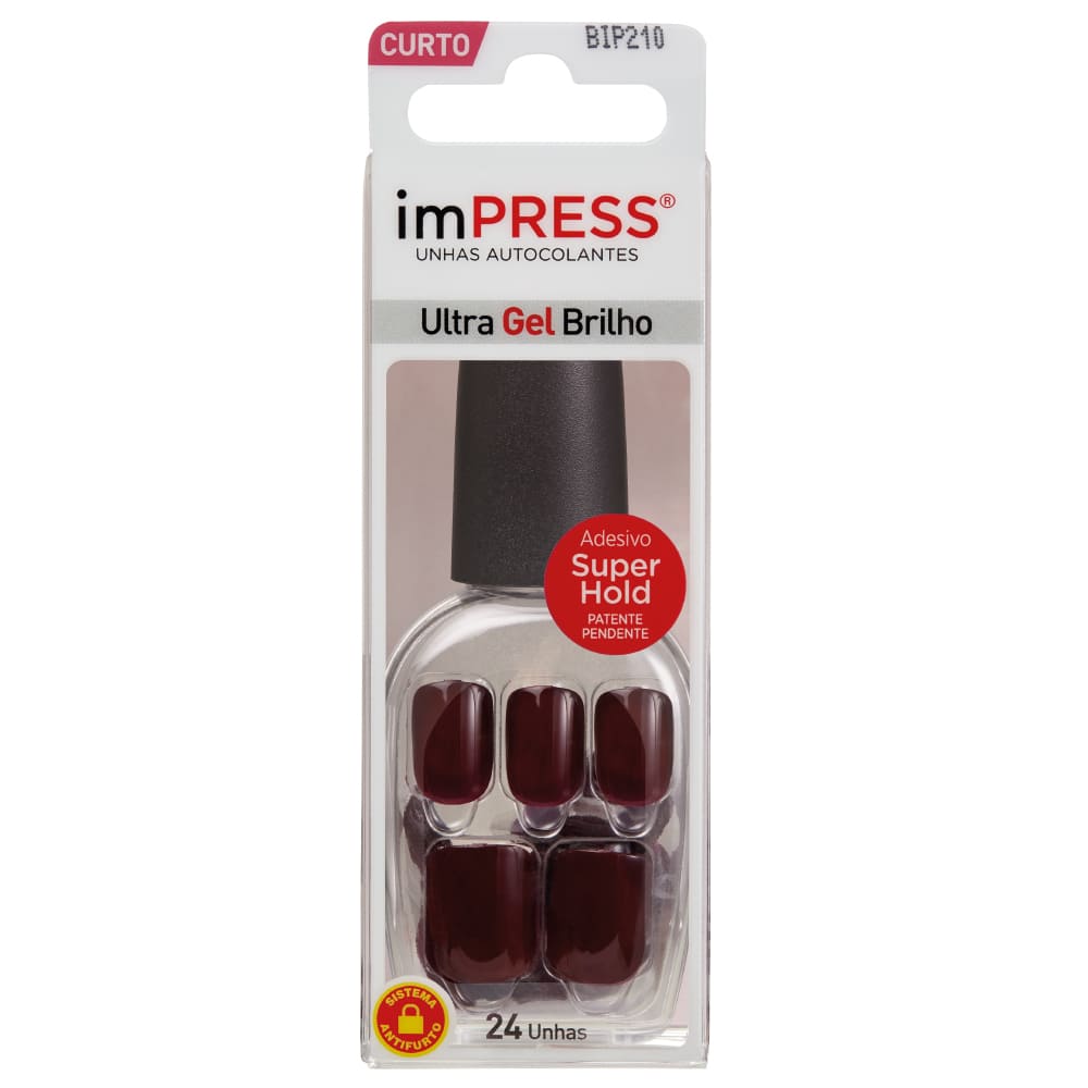 Unhas Postiças Kiss New York Rated R 24 Unidades