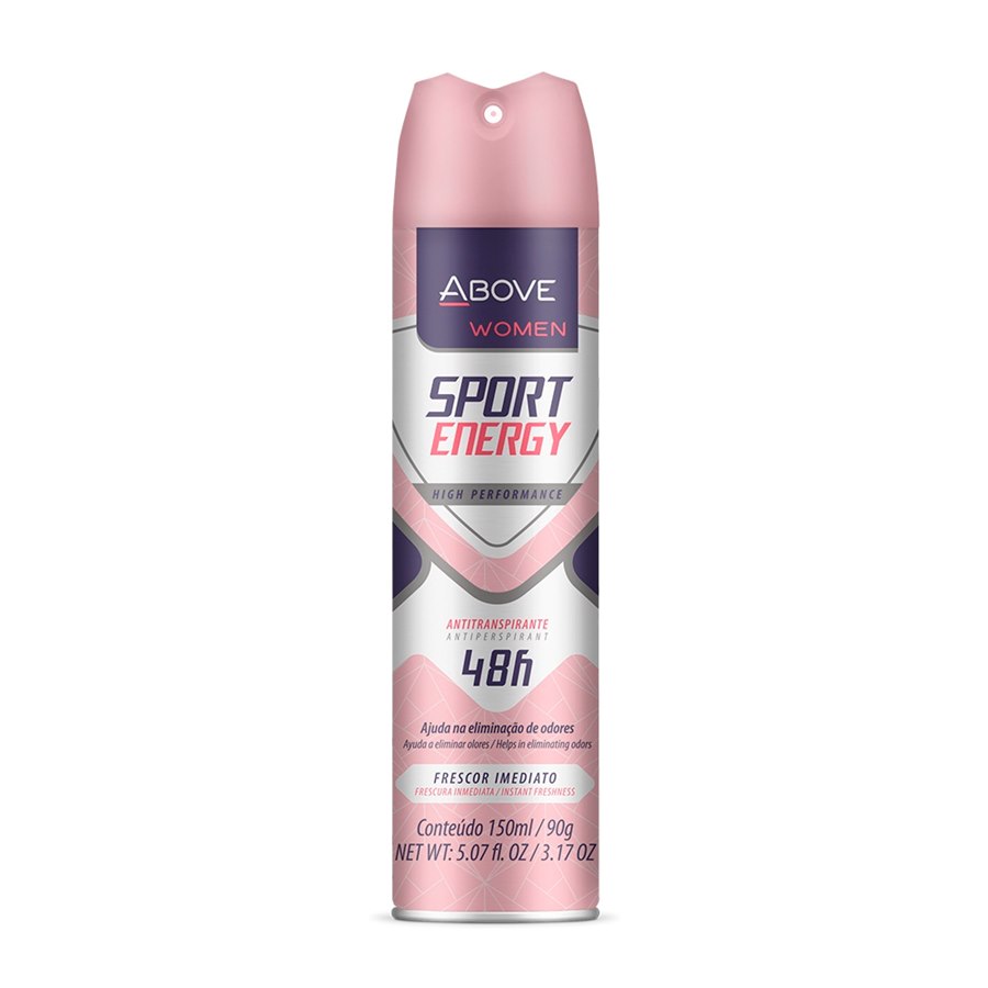 Desodorante Above Women Sport Energy Aerosol 150ml