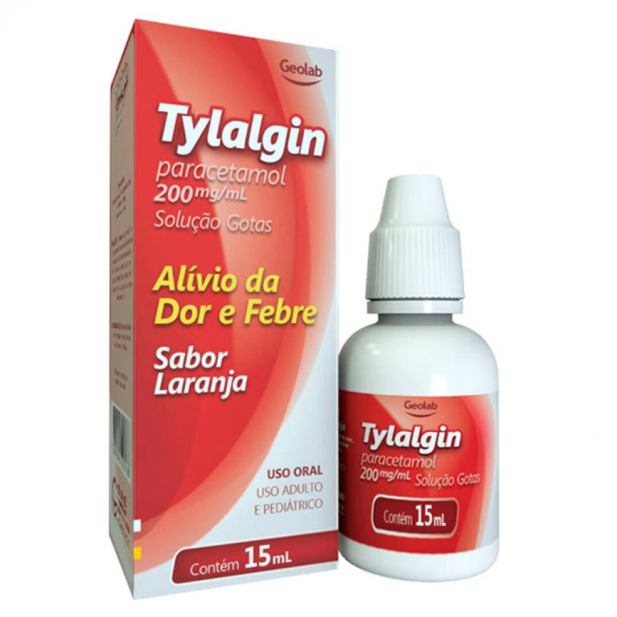Tylalgin Gotas 200mg Com 15ml