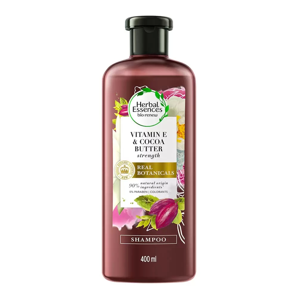 Shampoo Herbal Essences Strenght Vitamina E + Manteiga de Cacau 400ml