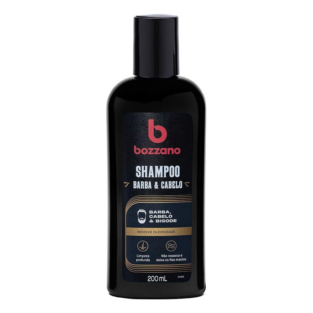 Shampoo Bozzano Barba E Cabelo 200ml