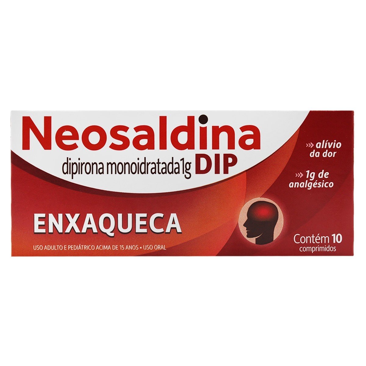 Neosaldina Dip 1g Com 10 Comprimidos