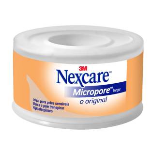 Fita Micropore Nexcare Bege 25mmx4,5m